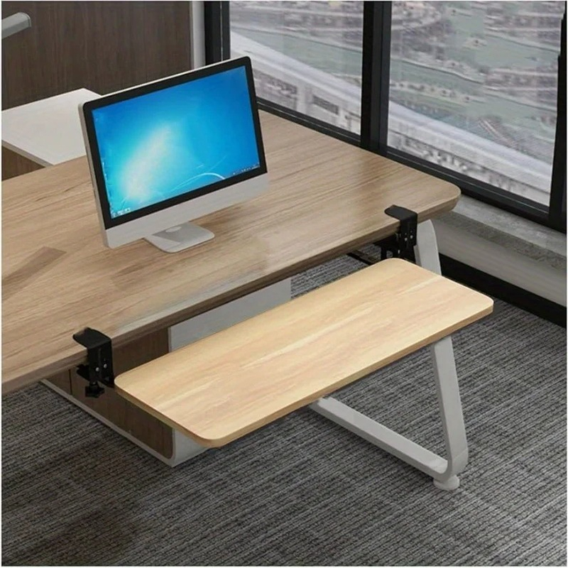 Keyboard Drawer Under - 1PC Supporto scorrevole ergonomico per tastiera