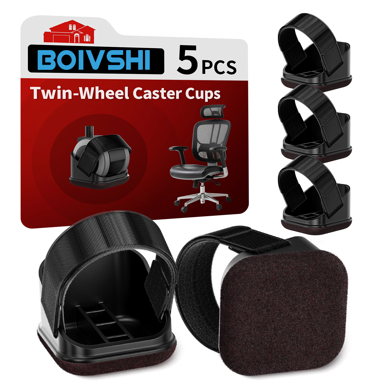 5 Pezzi Protezioni per Gambe d - Office Furniture Heaven recensione e prezzo