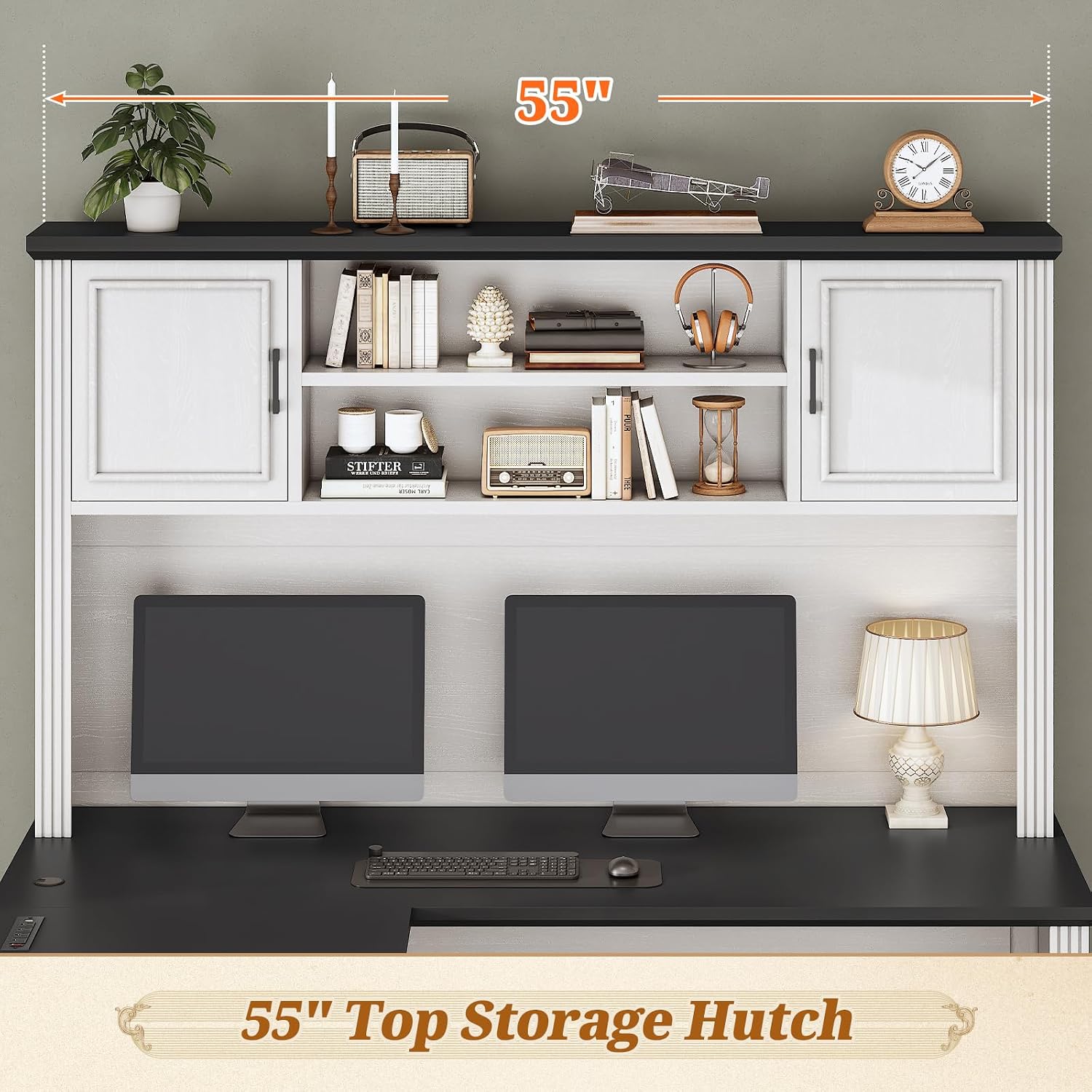 Scrivania a L con ripiano supe - Office Furniture Custom recensione e prezzo