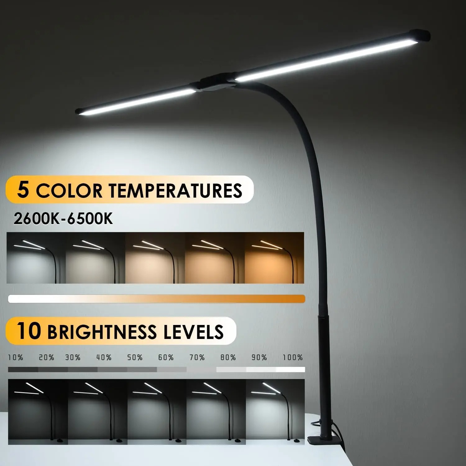 Lampada da scrivania a LED USB - Office Furniture Brand recensione e prezzo