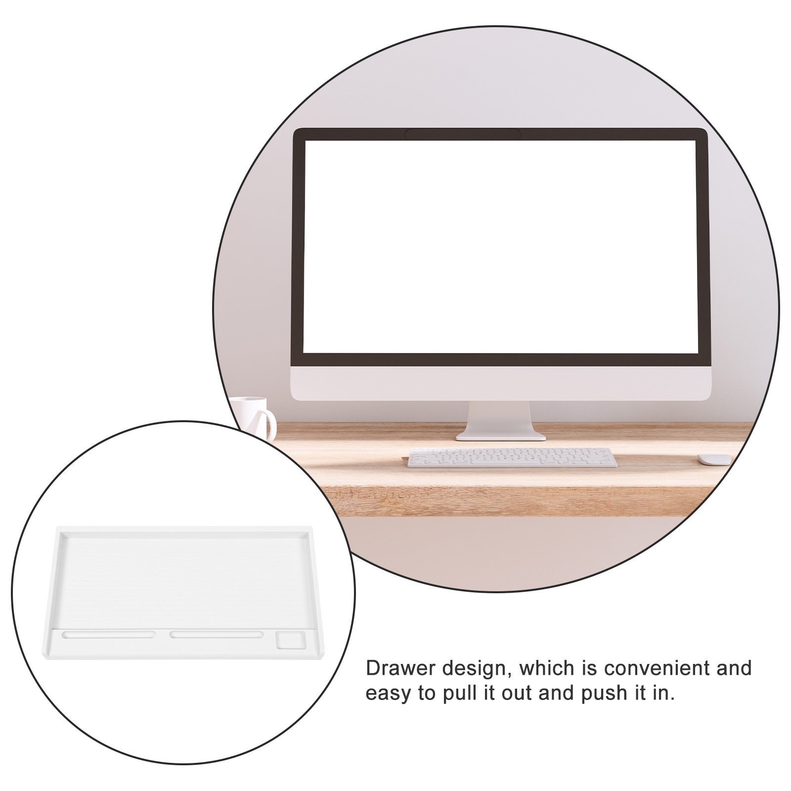Vassoio portaoggetti per tasti - Keyboard Drawer Under recensione e prezzo