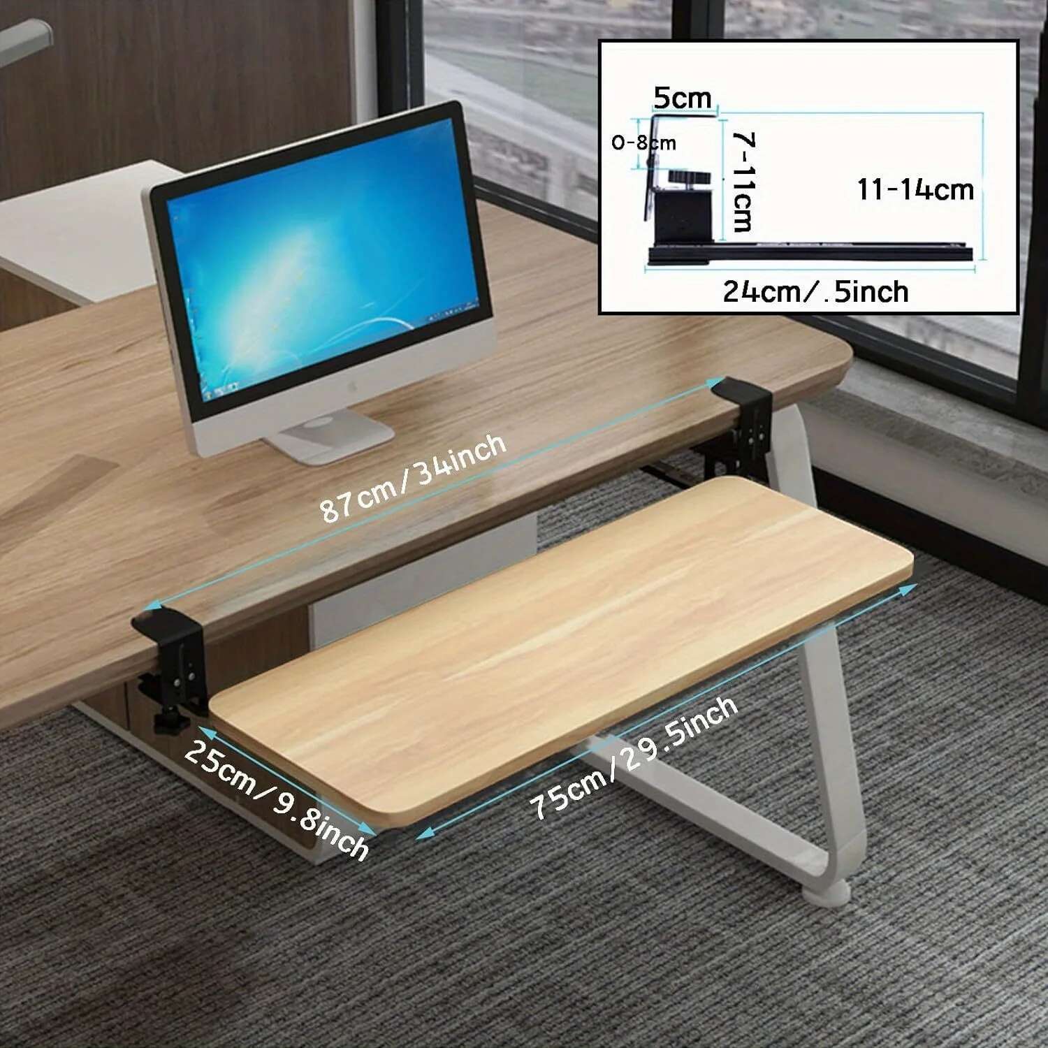 Vassoio per tastiera ergonomic - Keyboard Drawer Under recensione e prezzo