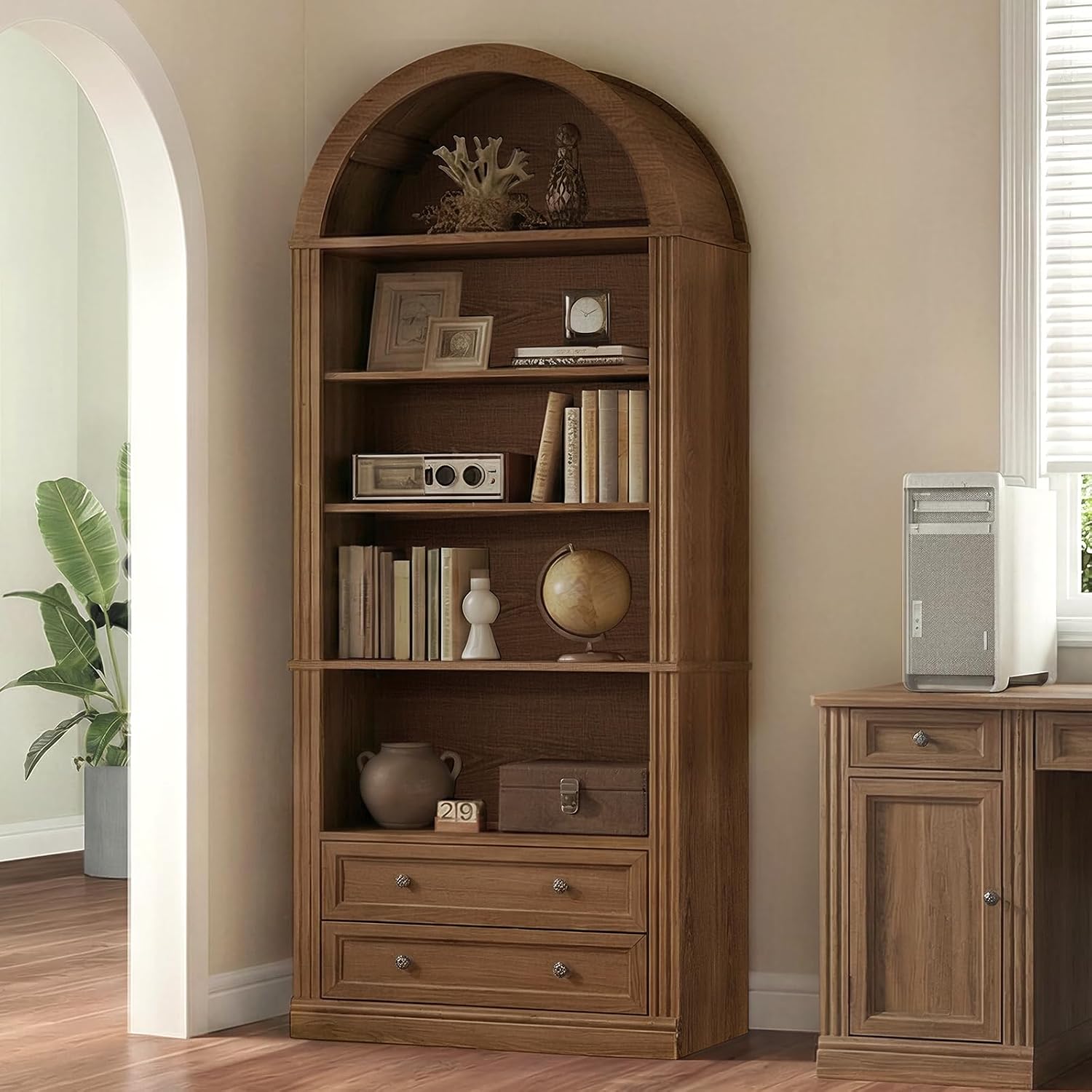 Libreria ad arco a 7 ripiani c - Office Furniture Custom recensione e prezzo
